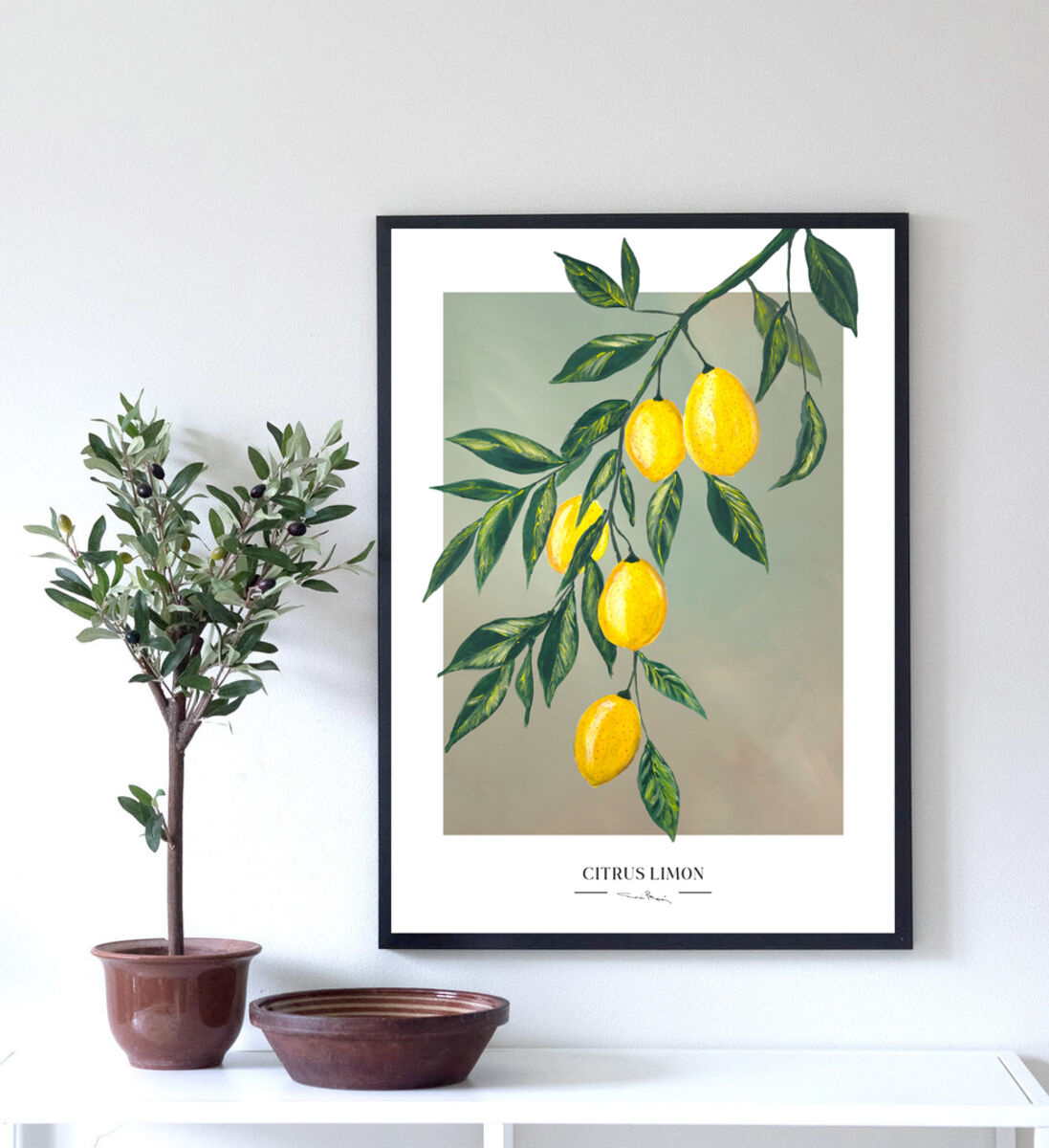 Kaverini Sitruspuu juliste 50x70 cm